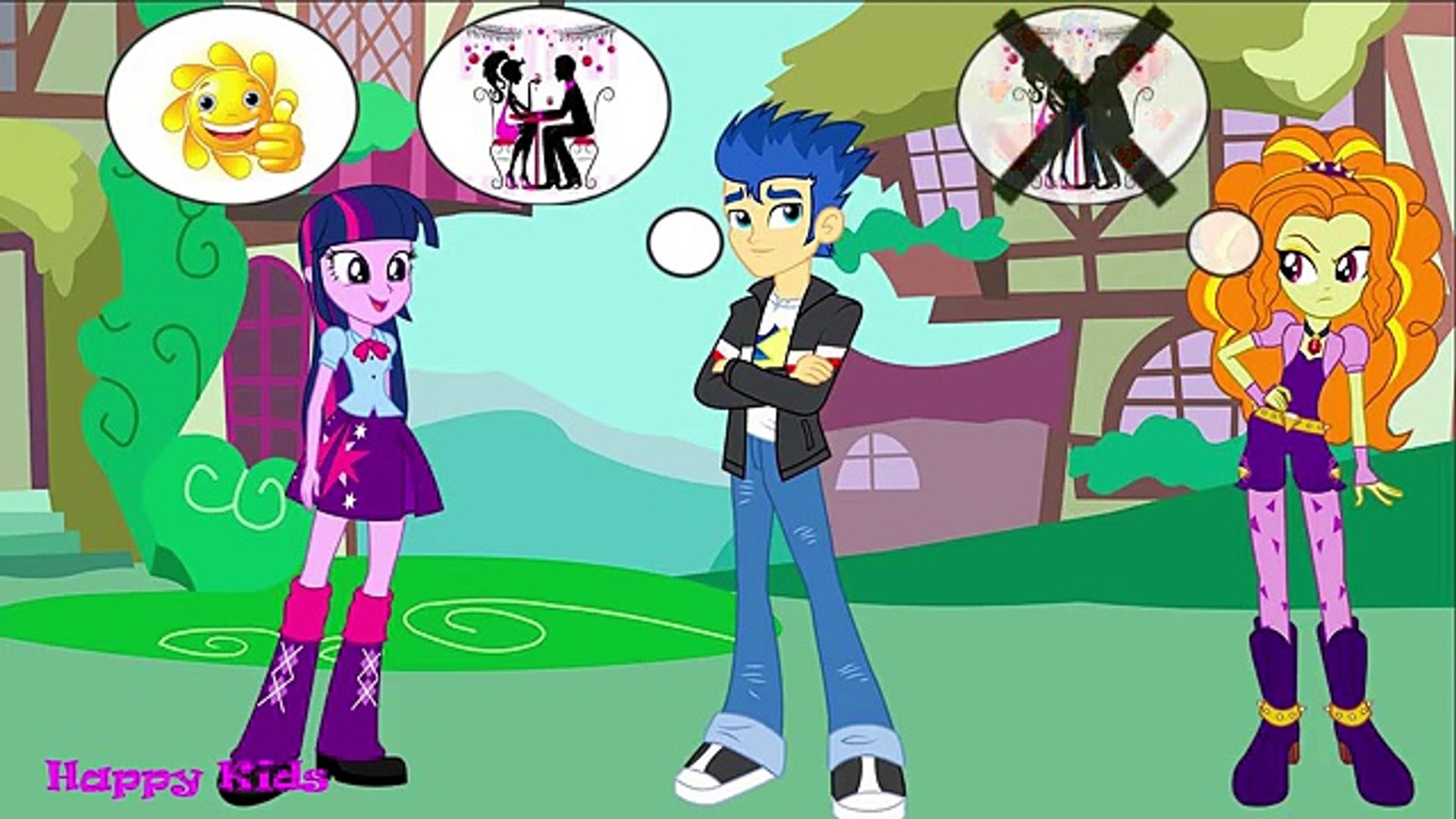 My Little Pony MLP Equestria Girls Transforms with Animation Love Story Deadly Wedding