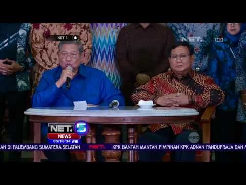 SBY & Prabowo Diskusikan Perihal UU Pemilu - NET5