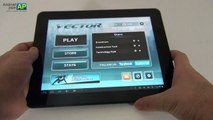 Vector Review - Free Runner Android Game Tested on E-Boda X200 Tablet - Androidpipe.com