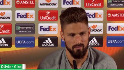 Giroud: "Gol atmak önemli ama kazanmak daha önemli"