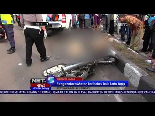 Pengedara Motor Terlindas Truk Batu Bara  - NET5
