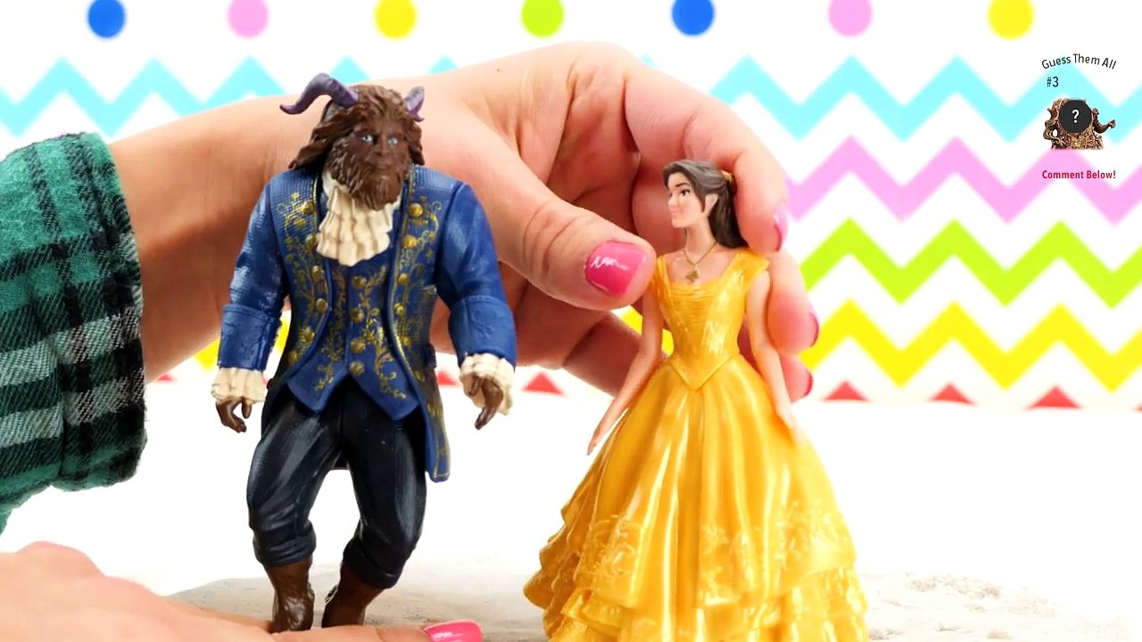 Beauty and the Beast Movie 2017 Toys Belle Misses the Beast. Prince Adam Changes into the Beast!