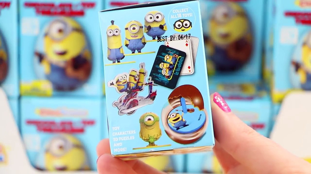 Choco Treasure Minions Chocolate Surprise Eggs FULL CASE from Target! Part One