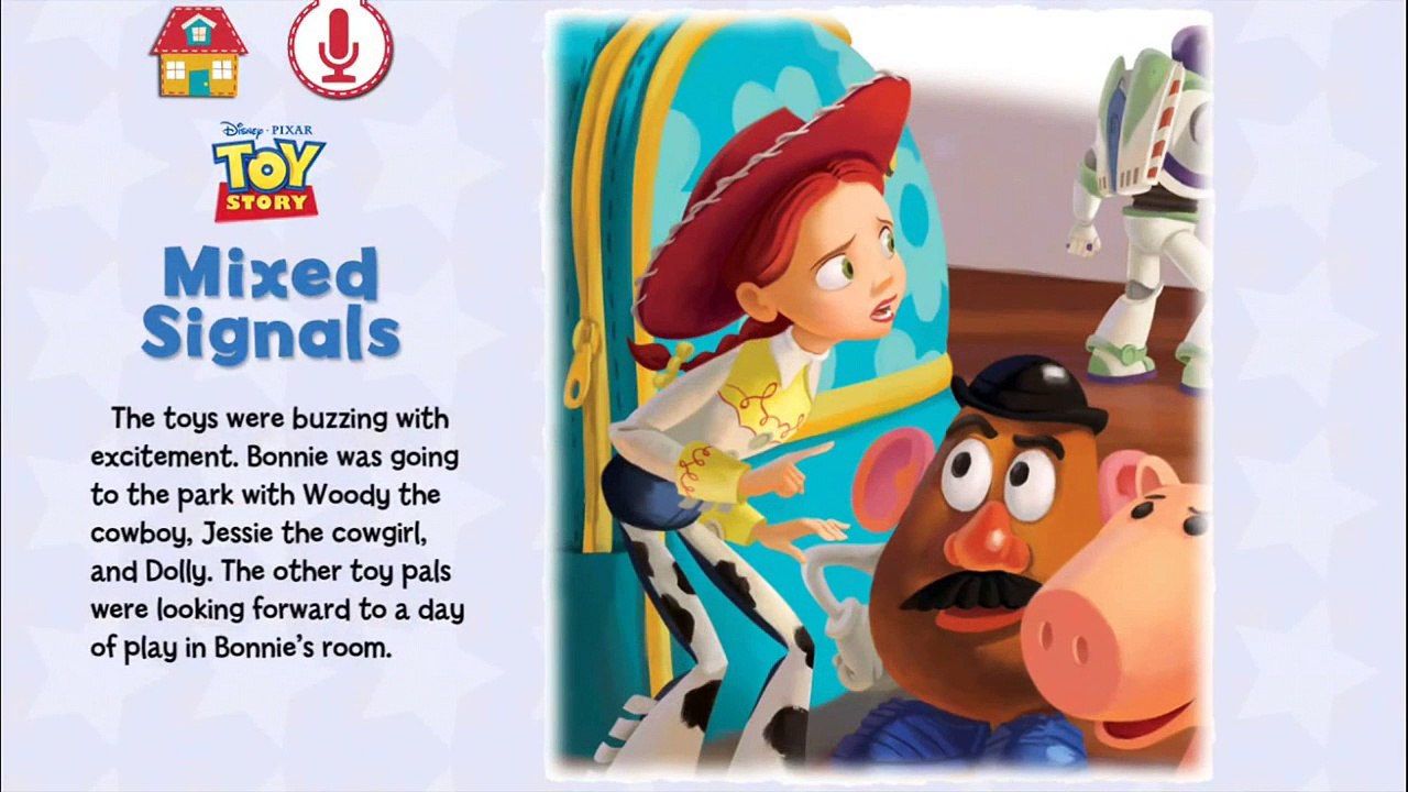 Toy Story Mixed signals iRead Bedtime stories audio book ENGLISH for children