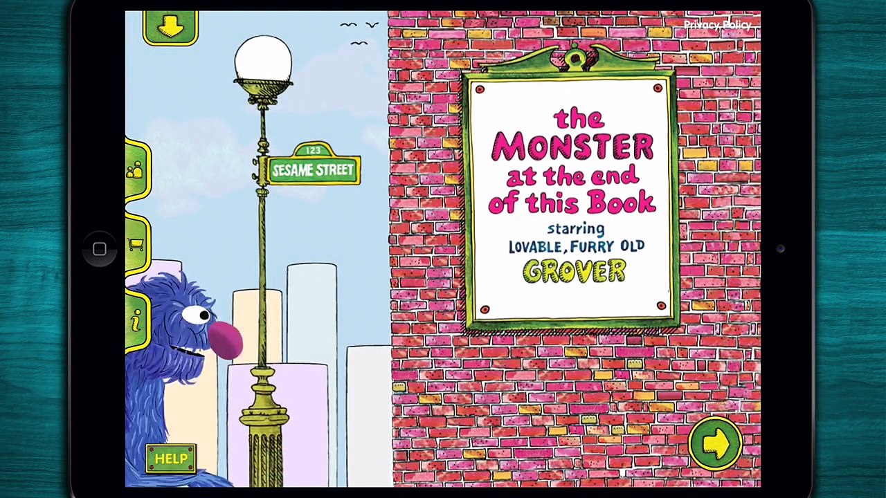 ♥ The Monster at the End of This Book.starring Grover! Funny Sesam Street Storybook - Android/iOS