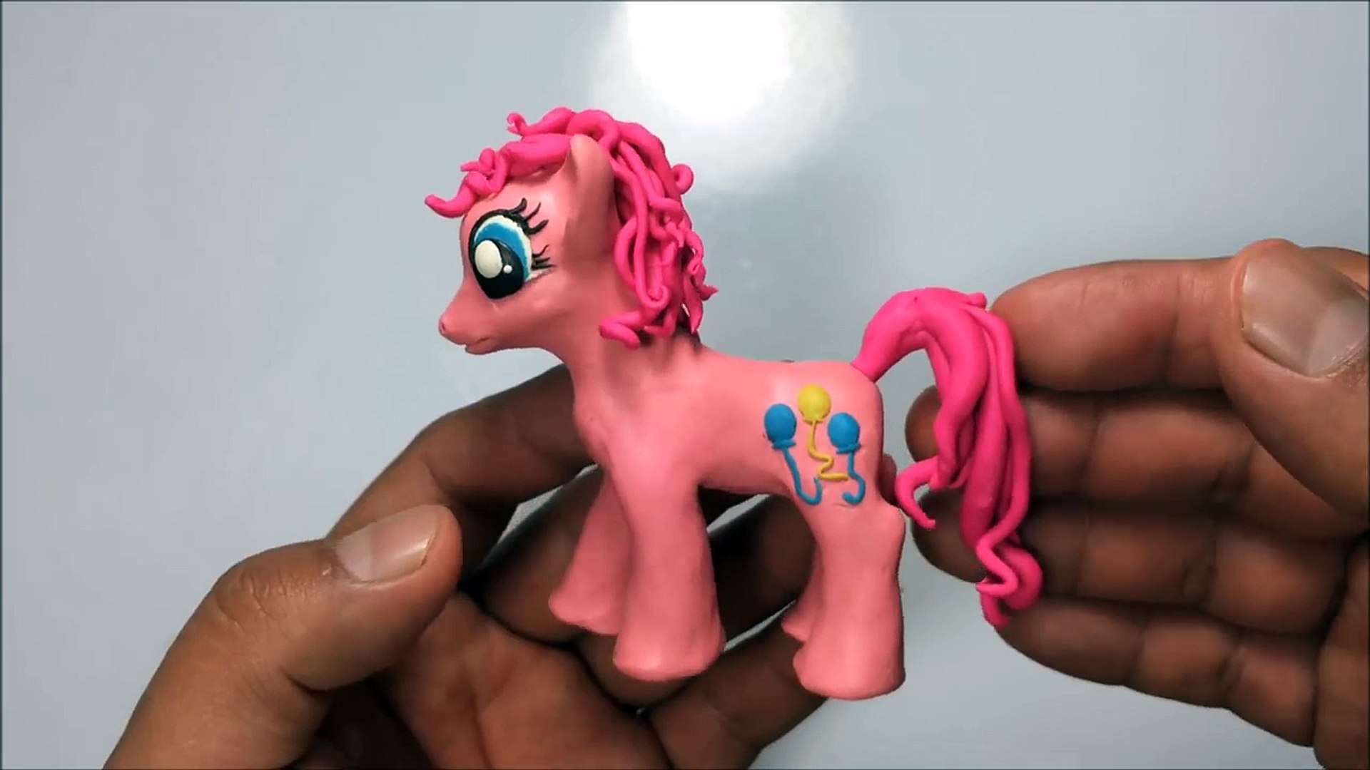 Como hacer a pinkie pie de plastilina / how to make Pinkie Pie with clay -  video Dailymotion