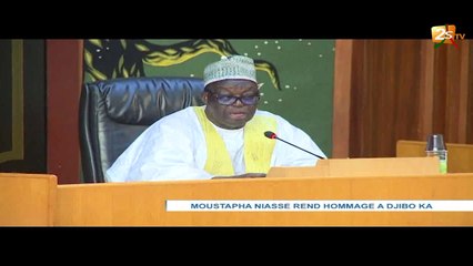 MOUSTAPHA NIASSE REND HOMMAGE À DJIBO KA