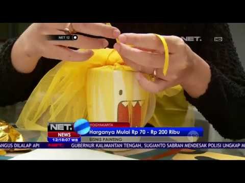 Bisnis Souvenir dengan Kreasi Seni Lukis - NET12