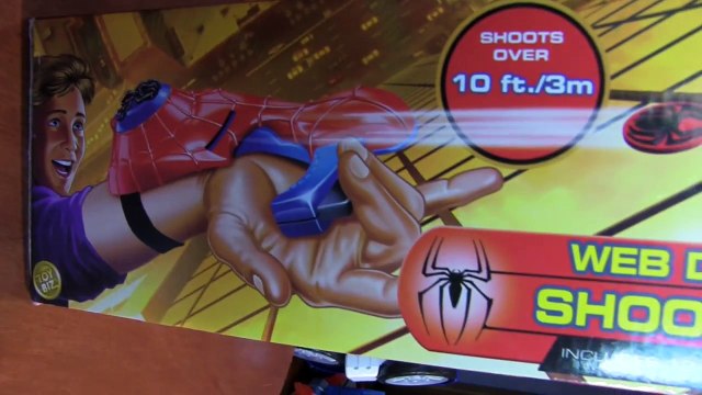 Web Disk Shooter Toy - The Amazing Spider Man 2 - Action Packed Unboxing and Review