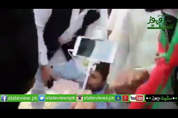 A Man From Malakand Protesting against PTI Chairman Imran Khan Watch Video