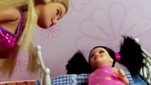 Куклы Барби Штеффи Лиза в школе и Овощи Зомби мультик с игрушками игры для девочек