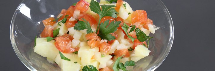 خطوات تحضير سلطة البطاطس السورية