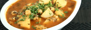 حساء الحمص مع البطاطا (المغربي)