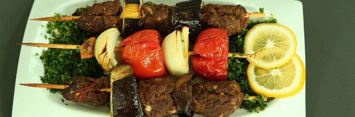 طريقة تحضير كباب الباذنجان بالفيديو