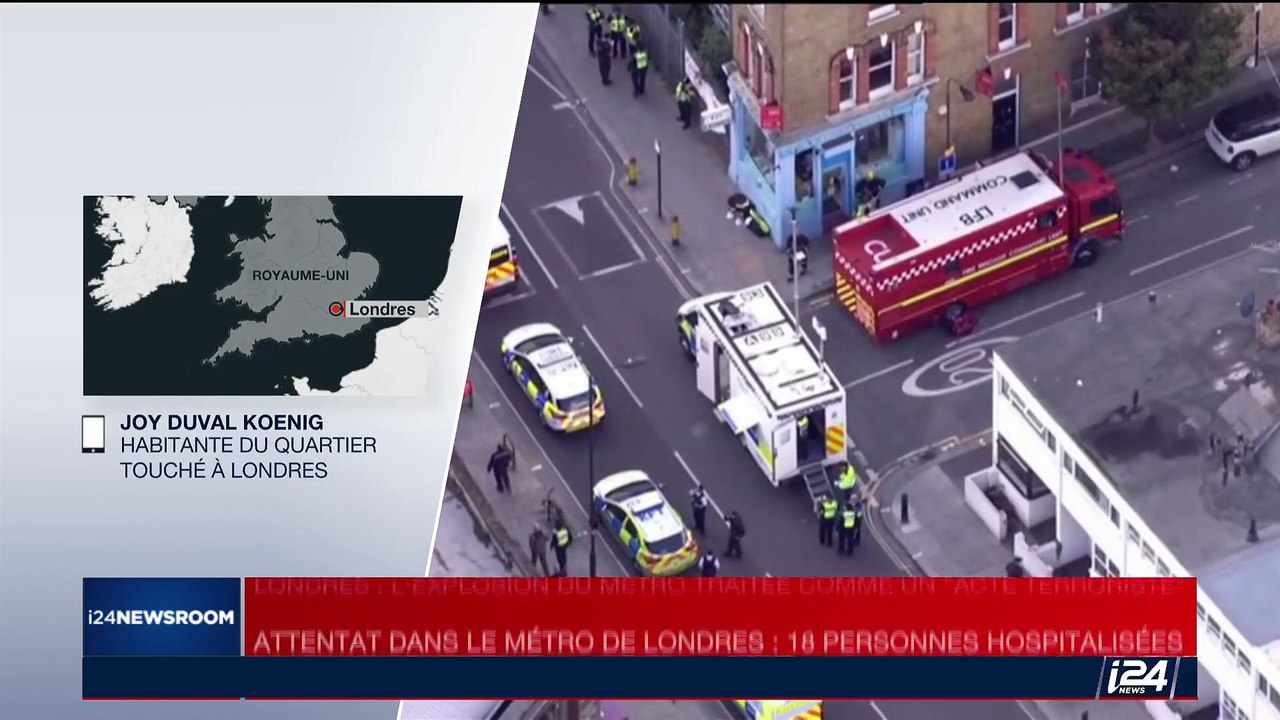 Attentat dans le métro de Londres : 18 personnes hospitalisées