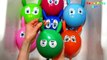 Learn Colors with Rabbit Balloon Popping Water Balloons Finger Family Song ColorPongSong