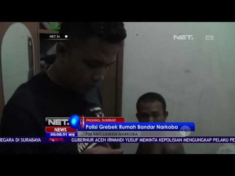 Polisi Grebek Rumah Bandar Narkoba - NET24
