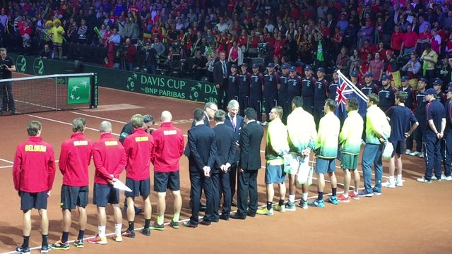 Coupe Davis : le Roi assiste aux matches de ce vendredi