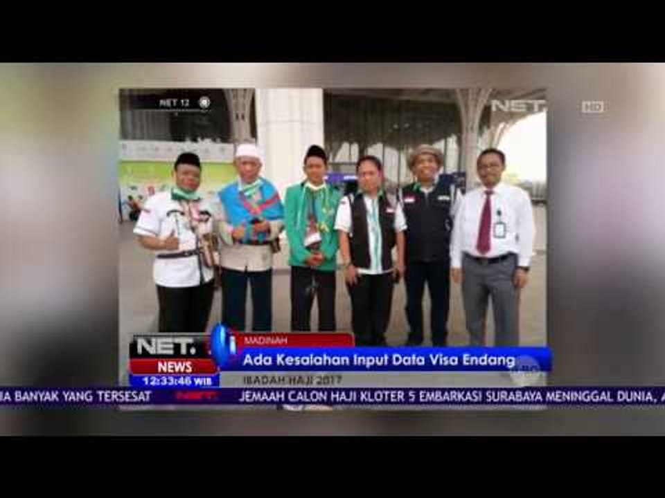 Ada kesalahan Input Data Visa Endang - NET12