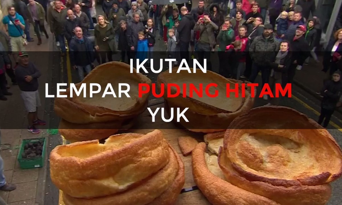 Ikutan Lempar Puding Hitam Yuk