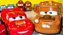 Pixar Cars Lightning McQueen and Mater Smash Up with Remote Controlled and Shake and Go Cars