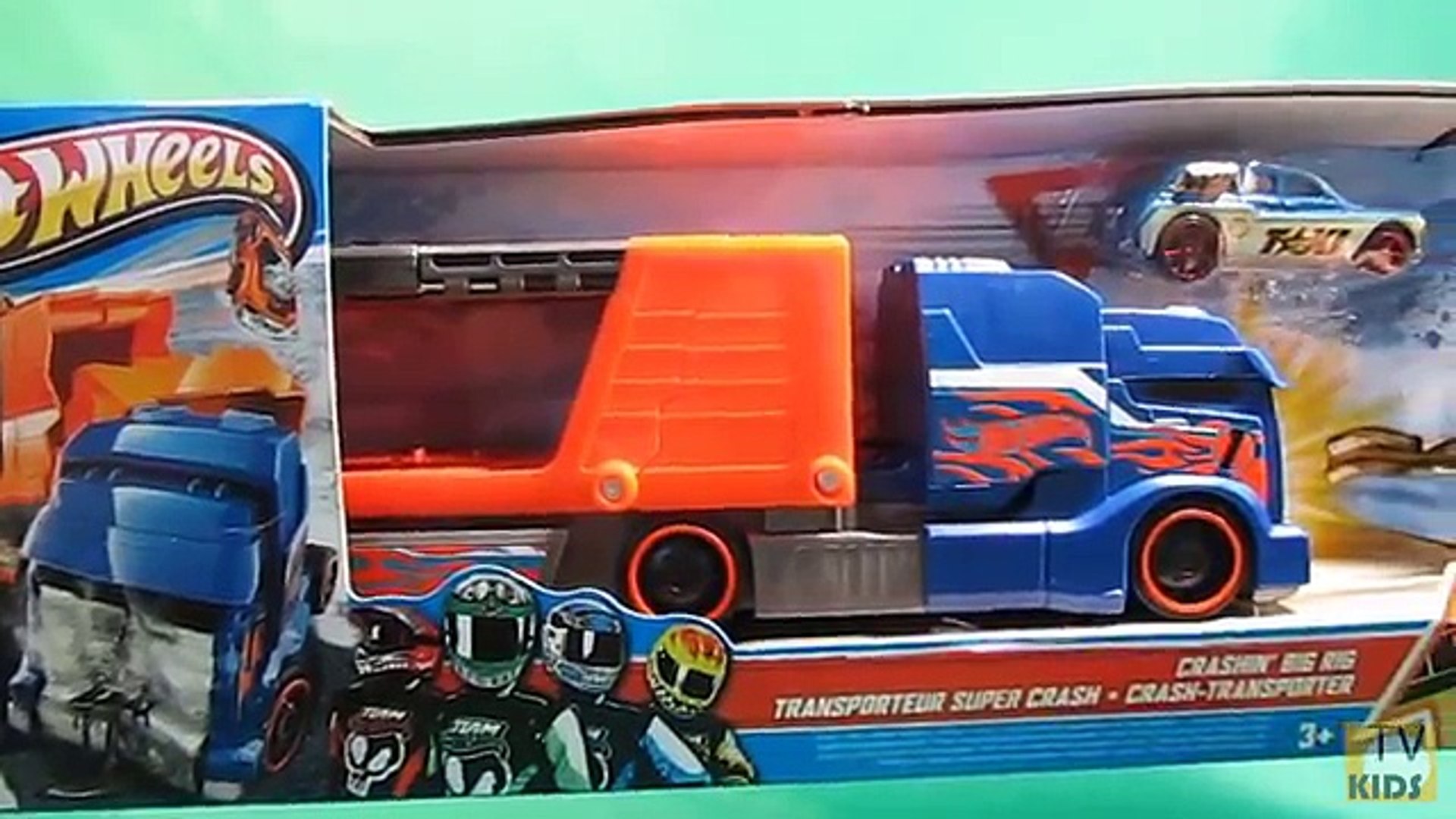 hot wheels crashin big rig