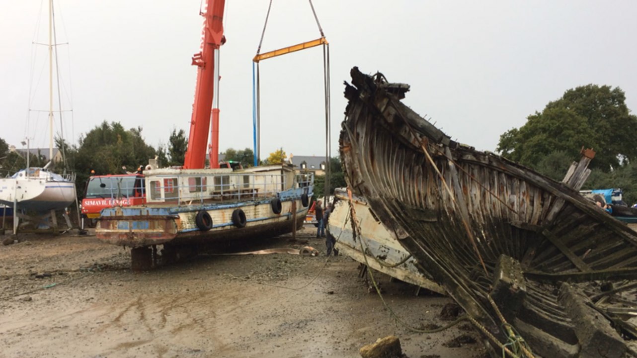 Le dernier voyage de Patrie II, vedette à passagers