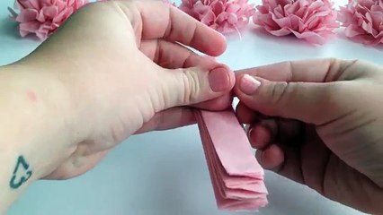 DIY Tissue Paper Flower Tutorial