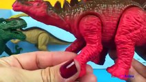 Just Kidz Dinosaur Play set Dino Toys for Kids TRex Disney Cars McQueen Dinosaur Egg Jurassic World