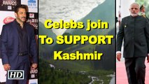 PM Modi to Salman Khan, celebs join to SUPPORT Kashmir