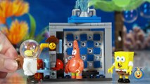 SpongeBob Sponge Out of Water Toys Mega Bloks Time Machine Dinosaur Chases Patrick & Sandy Movie