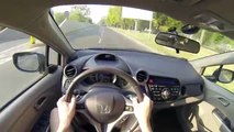 new Honda Insight 1.3 IMA Hybrid POV Test Drive
