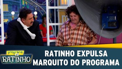Ratinho expulsa Marquito do programa