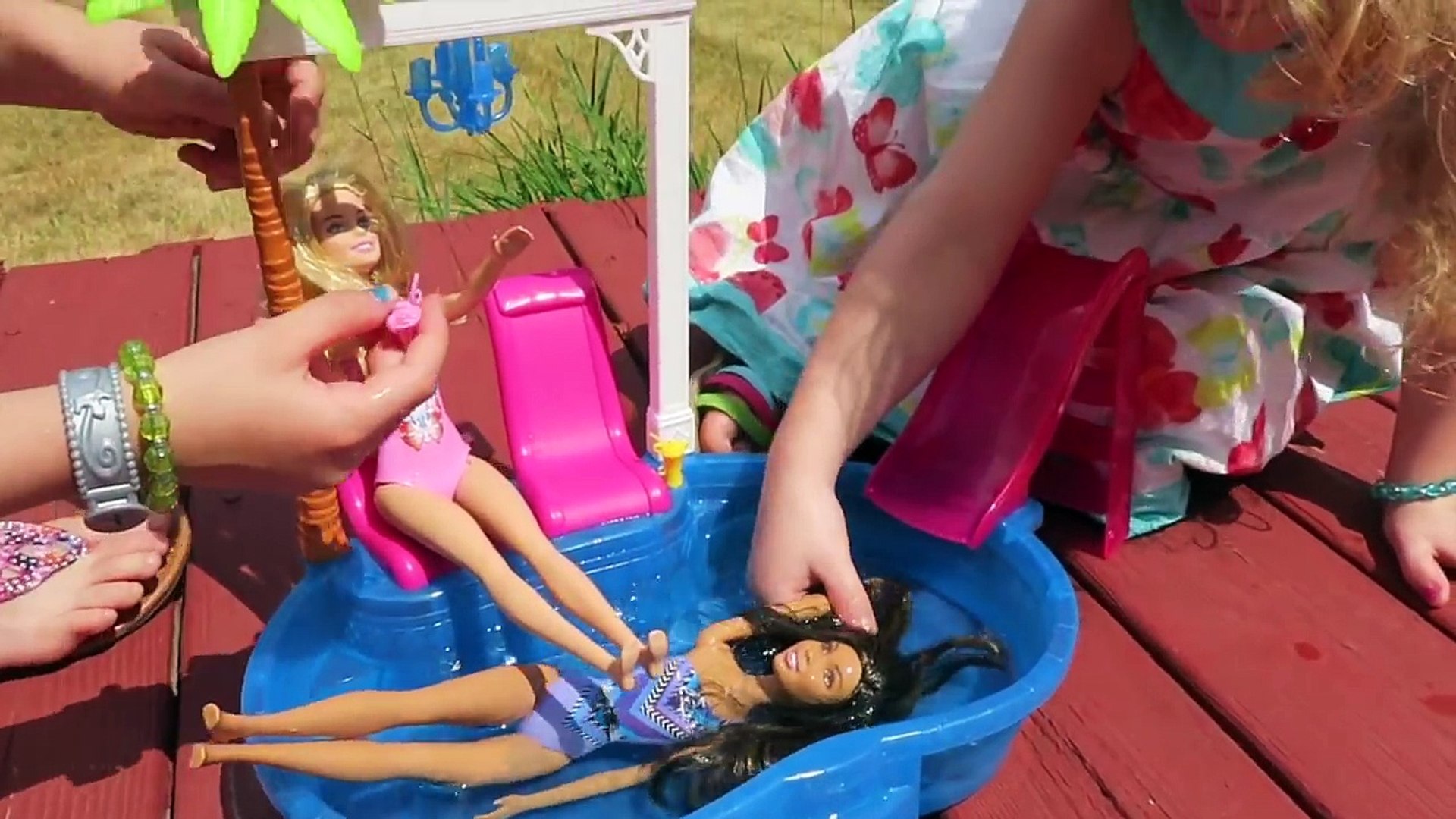 barbie glam pool target