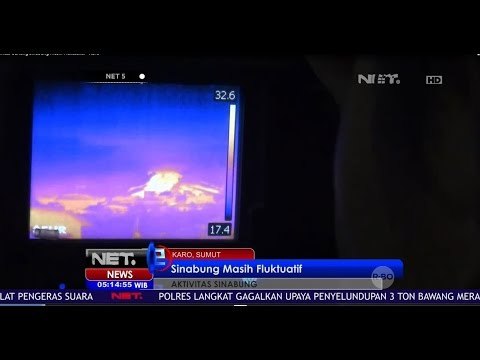 Aktivitas Gunung Sinabung Masih Fluktuaktif - NET5