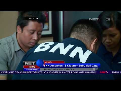 BNN Amankan 18 kg Sabu dari Cina - NET16