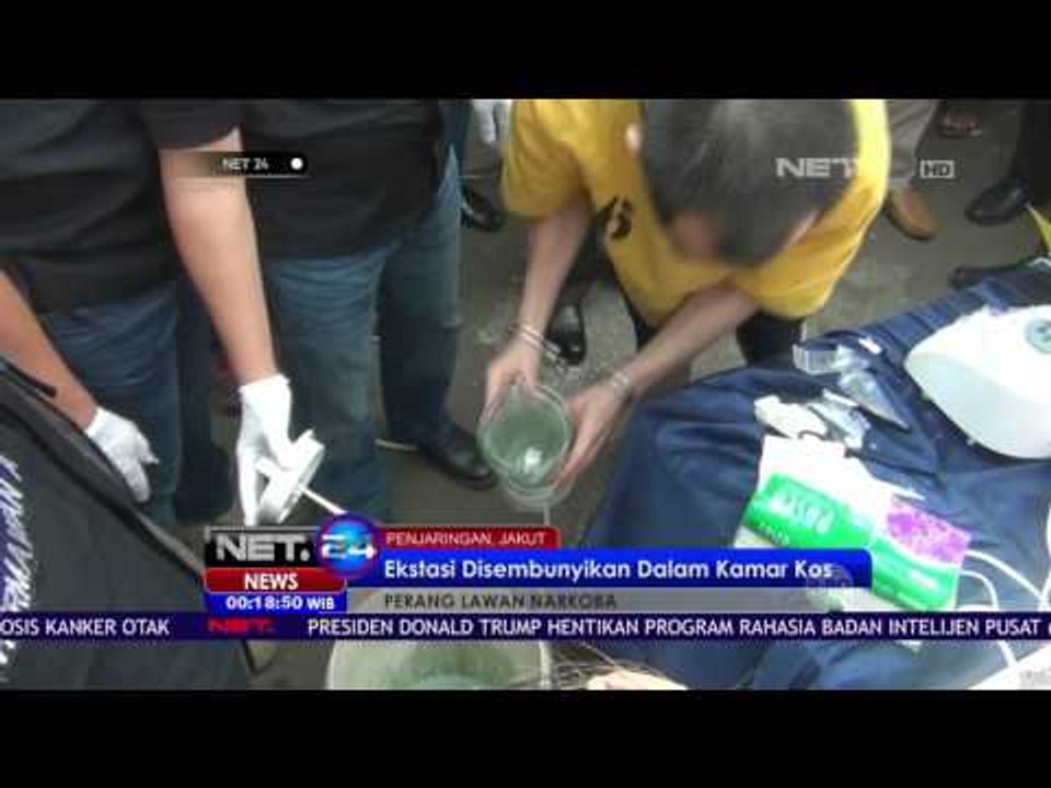 25 Ribu Ekstasi Asal Malaysia Dimusnahkan Petugas - NET24