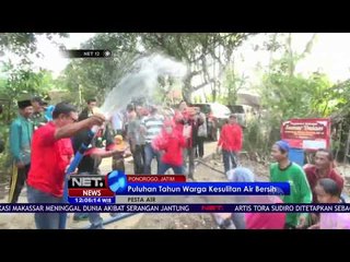 Warga Rayakan Pesta Mensyukuri Masuknya Air Bersih - Net 12