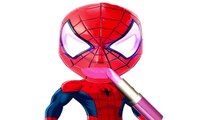 Learn Colors with Spiderman Color Bowling Game - Colors Spiderman Surprise Kids Children P