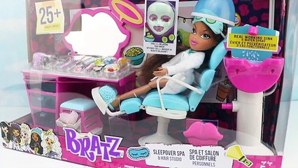 Bratz Slumber Party! Sleepover Spa and Hair Studio!