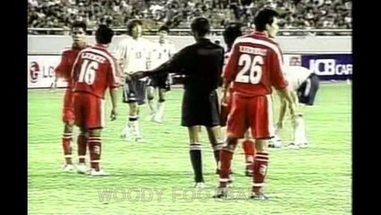 中村俊輔 アジアを黙らせた貫禄のフリーキック 日本代表 vs タイ アジアカップ 2004