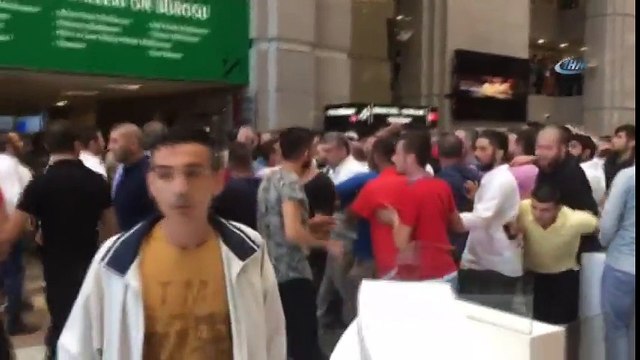 Şahinler ve Sarallar Adliyede Kavga Etti