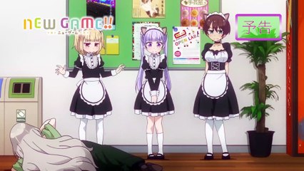 ニューゲーム!! 第8話「メイド喫茶がいいと言ったんだよ」NEW GAME!! - 08 PV HD