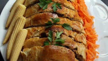 وصفة بيف ولنجتون الشهية بالخطوات