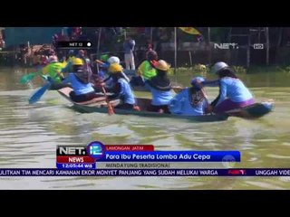 Lomba Dayung Adu Cepat Ibu-ibu - NET12