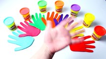Play Doh Finger Family Song for Learning Colors. 7 Colours | Nursery Rhymes for Toddlers and Babies