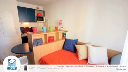 Location logement étudiant - Toulouse - Résidence Artémisia Occitanes