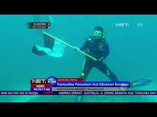 Pengibaran Bendera dalam Laut - NET24