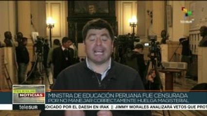 Perú: primer ministro pide al Congreso ratificar confianza al gabinete
