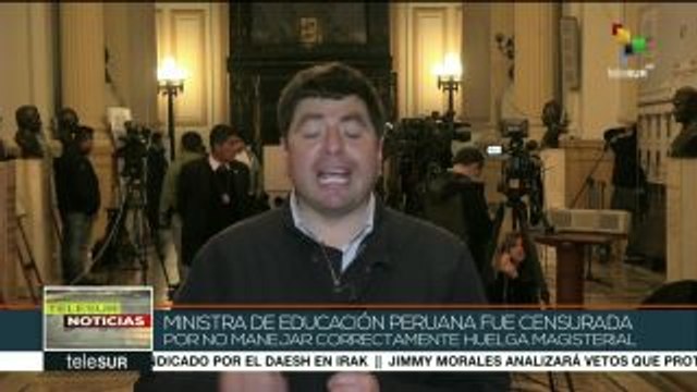Perú: primer ministro pide al Congreso ratificar confianza al gabinete